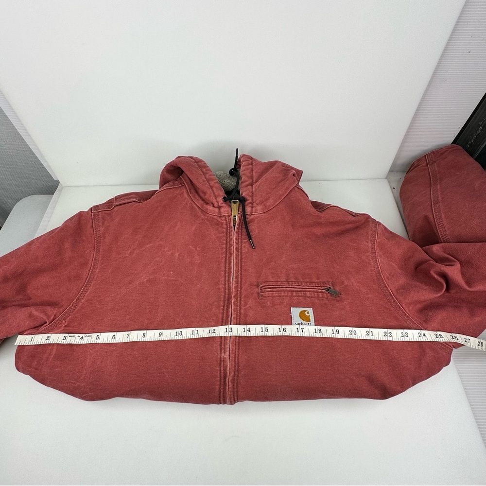 Carhartt Women's Pink WJ141VRS Sherpa Lined Jacket - Size 2XL - Picture 9 of 10